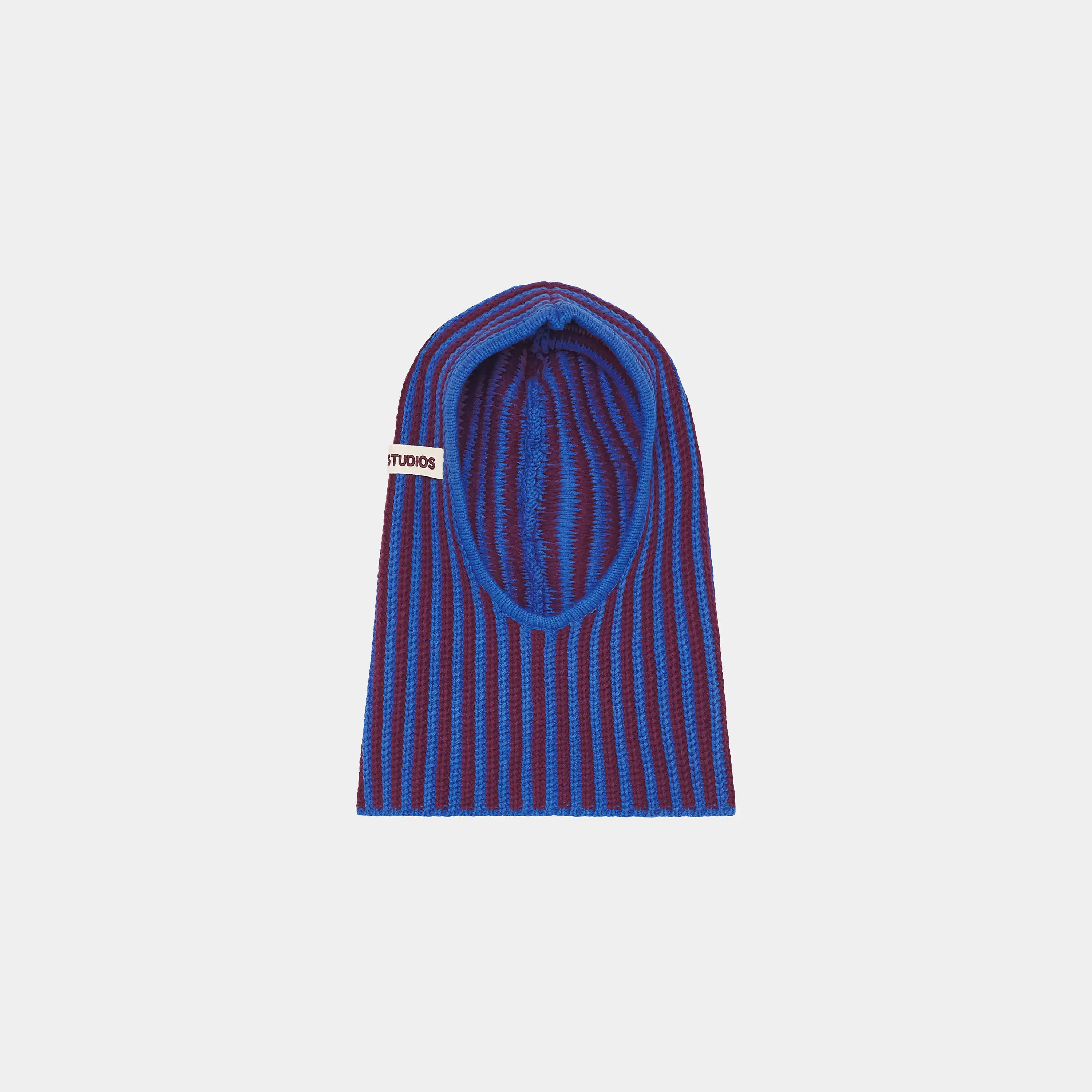 Striped Knit Balaclava Accesories Eme Studios