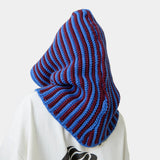 Striped Knit Balaclava Accesories Eme Studios