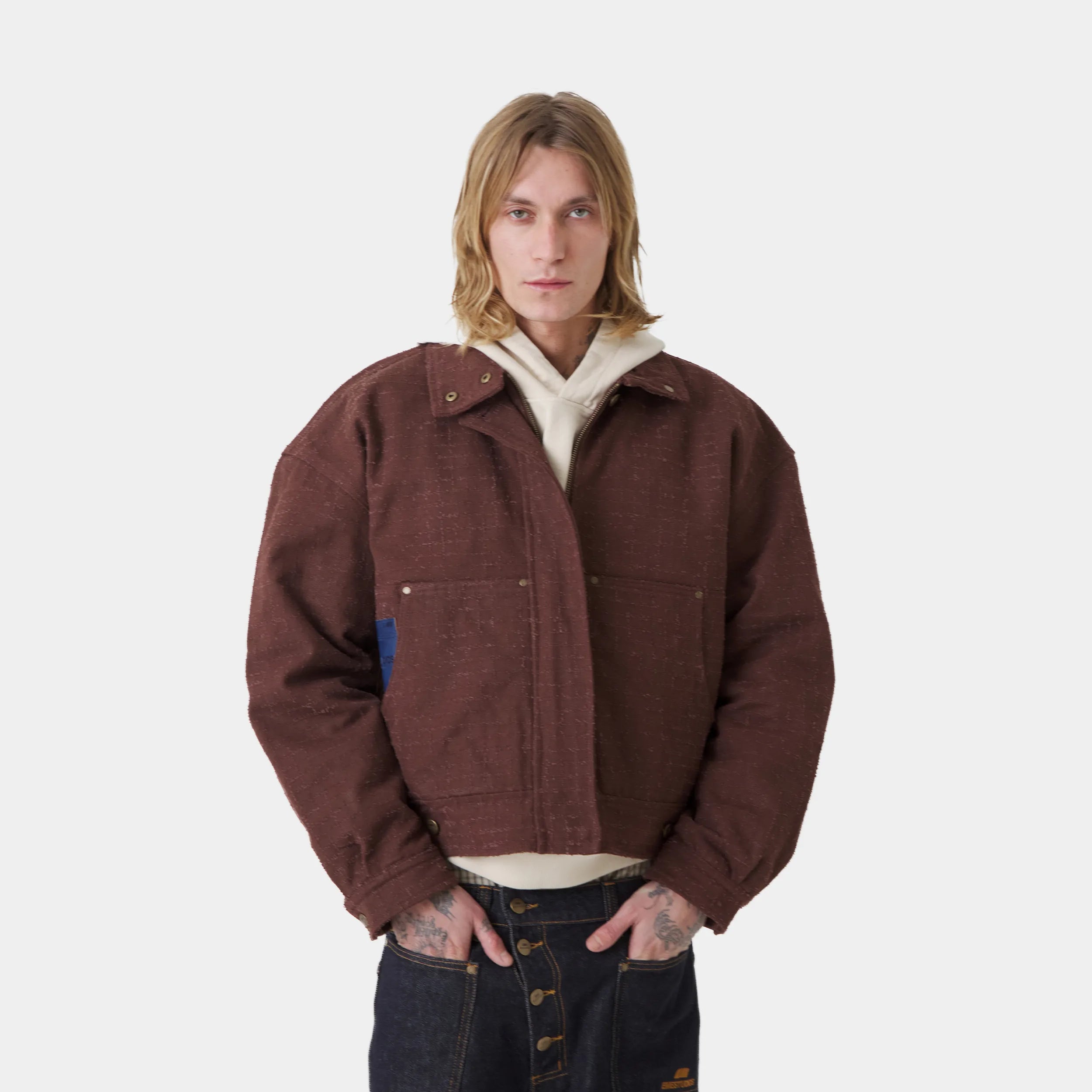 Ccort Needle Brown Jacket Outerwear Eme Studios