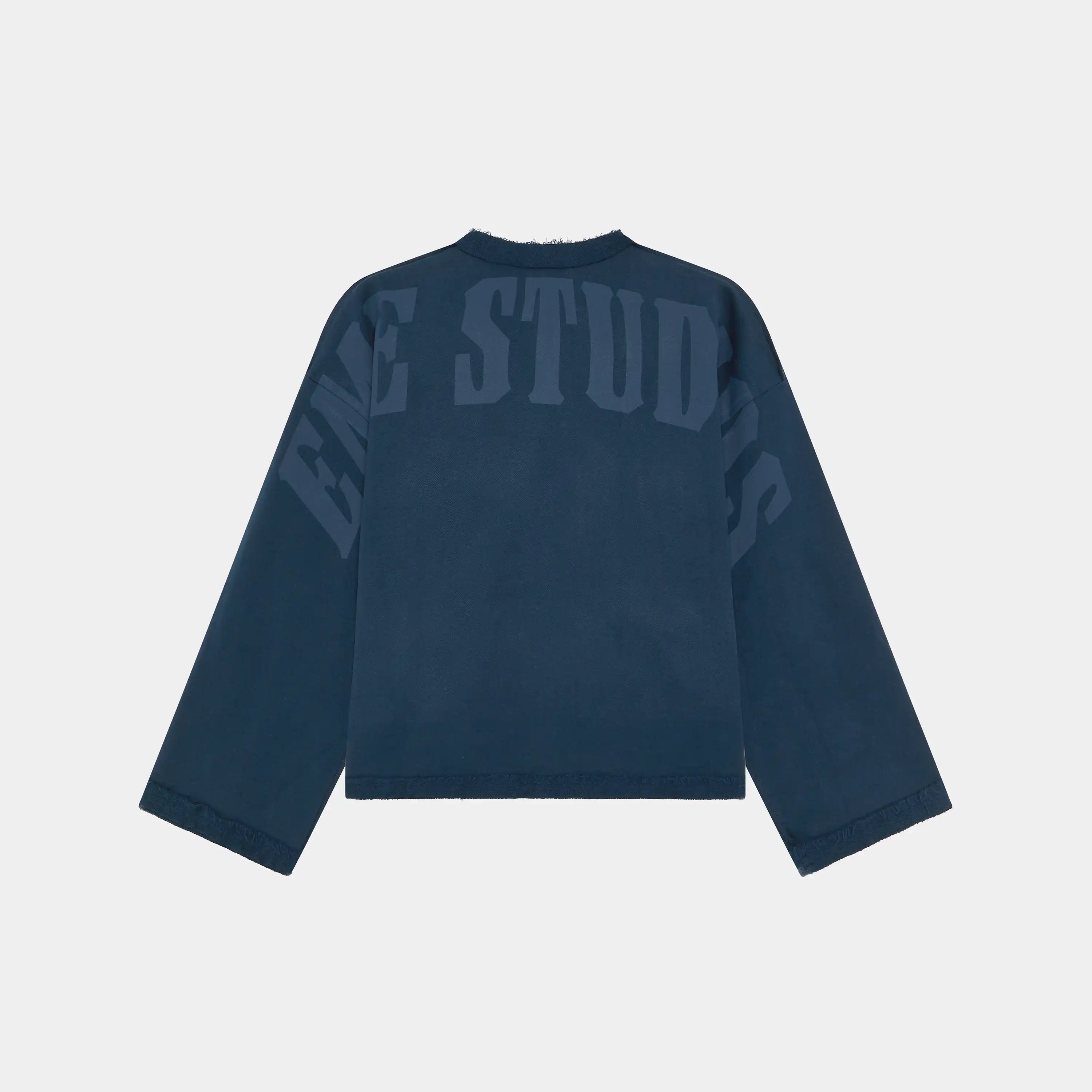 Suty Navy Reverse Crewneck Sweatshirts eme