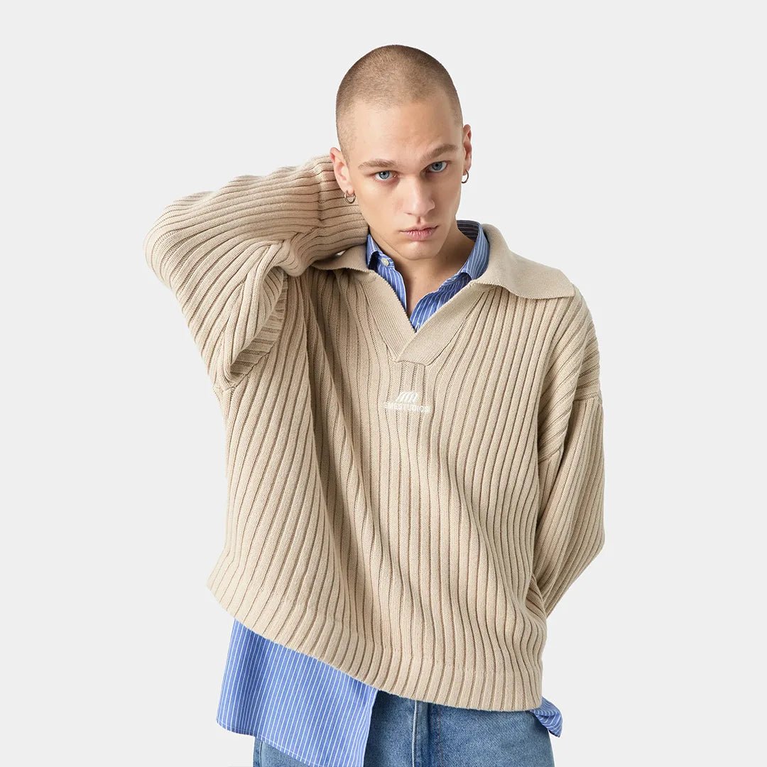 Swan Baggy Knit Sweater Knitwear eme