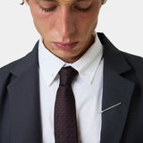 Symm Burgundy Tie Accesories Eme Studios