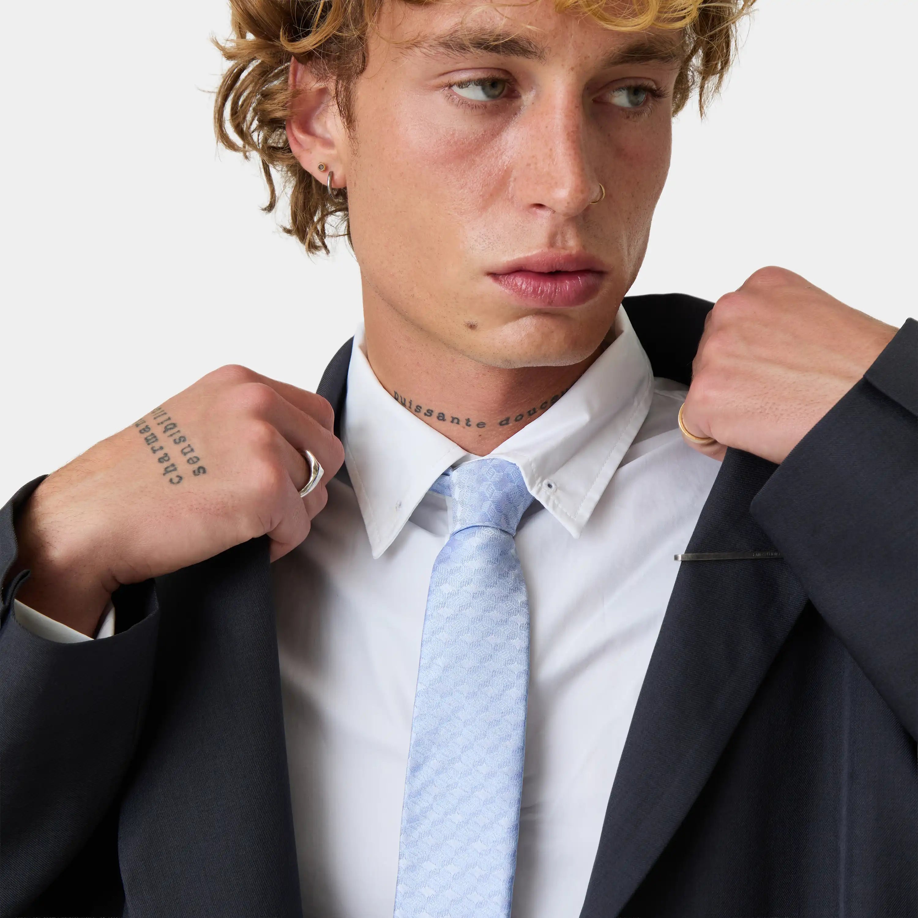 Symm Sky Tie Accesories Eme Studios
