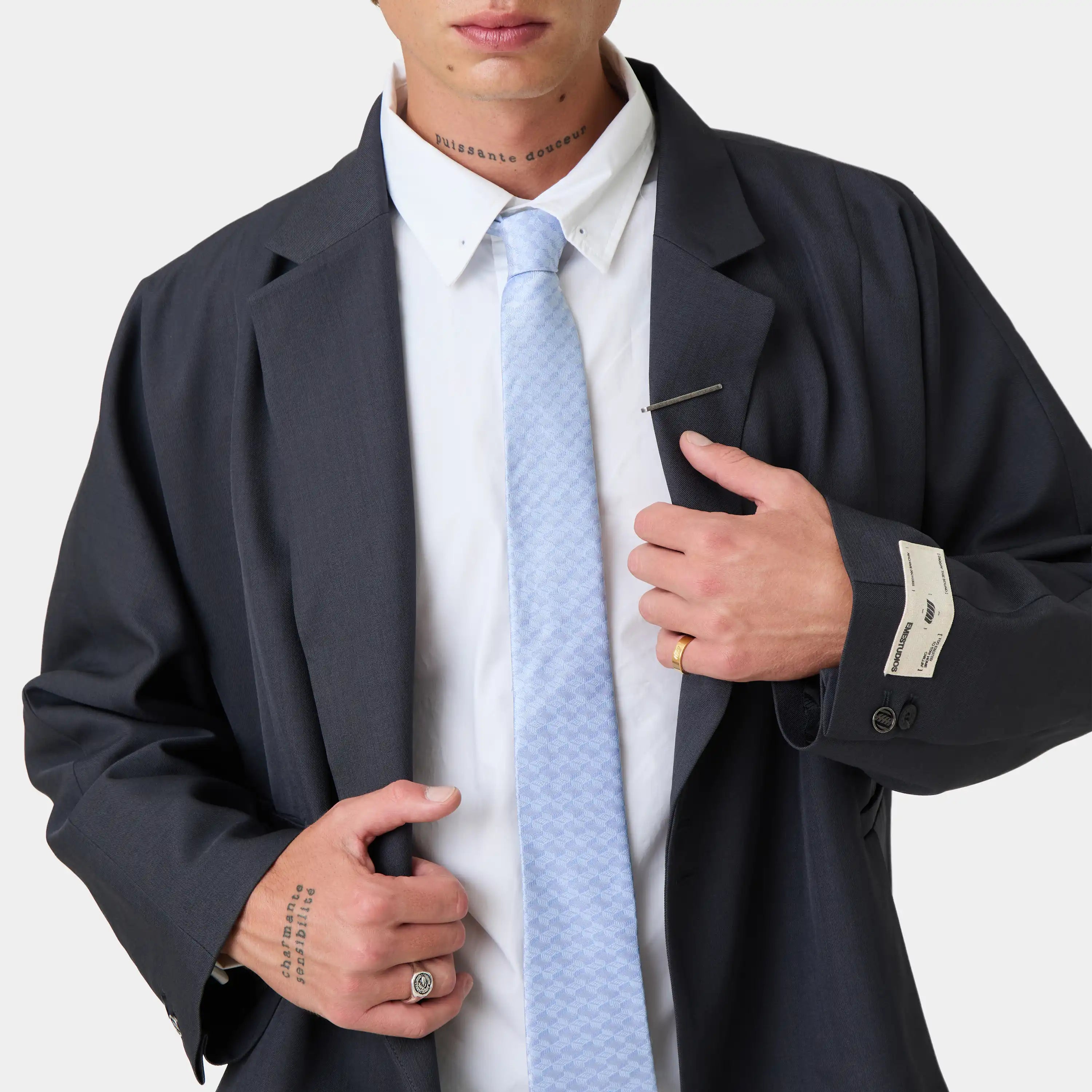 Symm Sky Tie Accesories Eme Studios