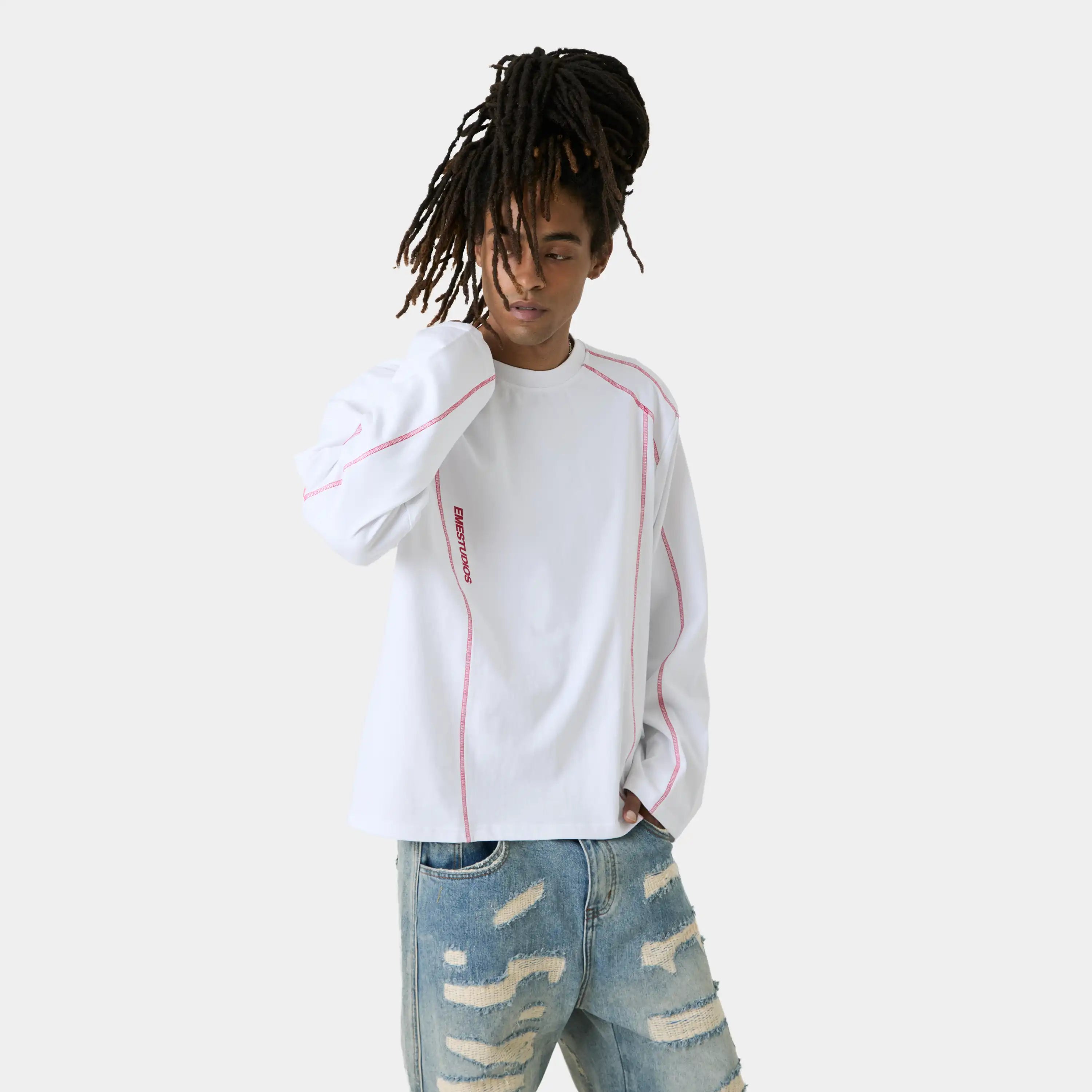 Thread Pearl Long Sleeve T-shirts Eme Studios