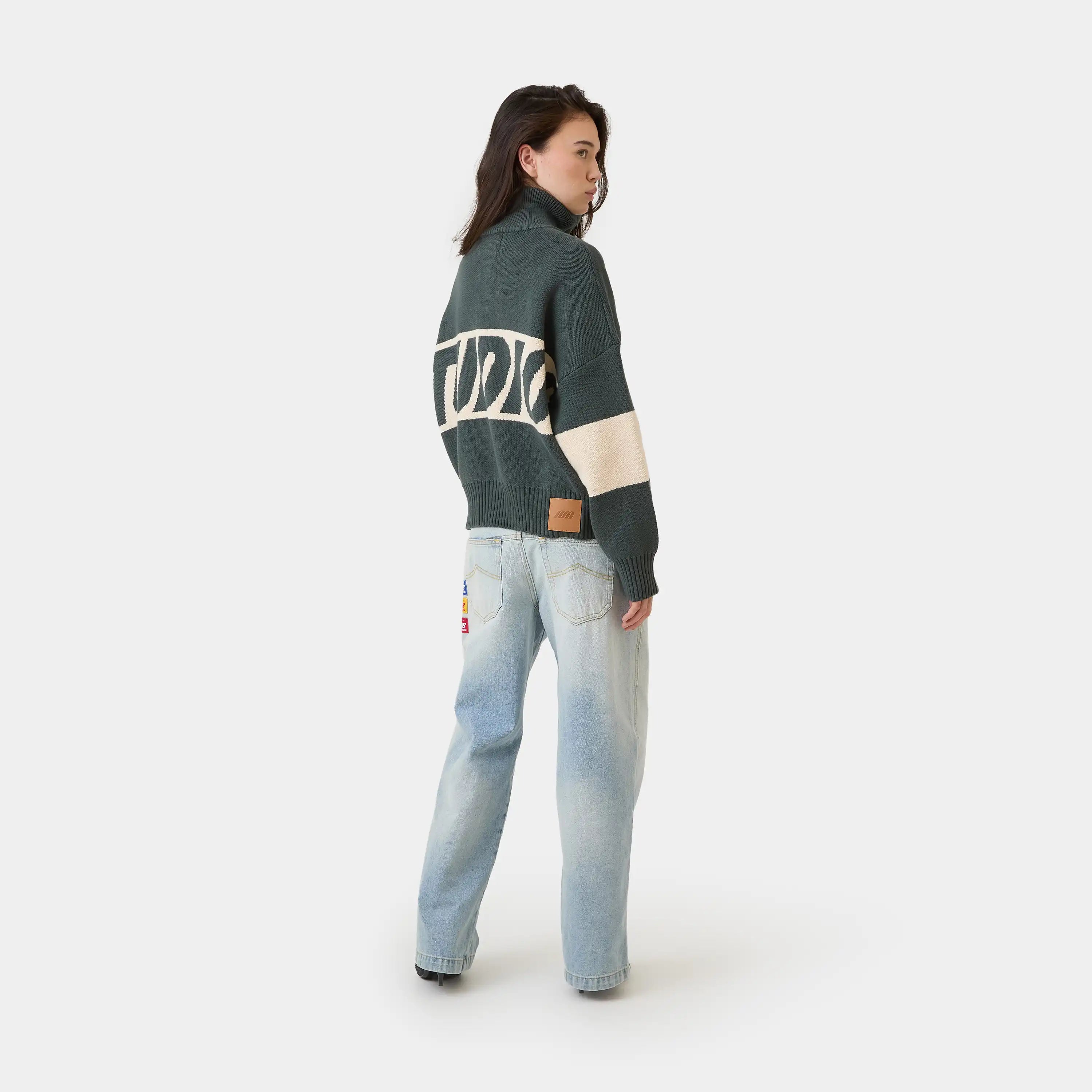 Thrill Hunt Zipper Knit Knitwear eme