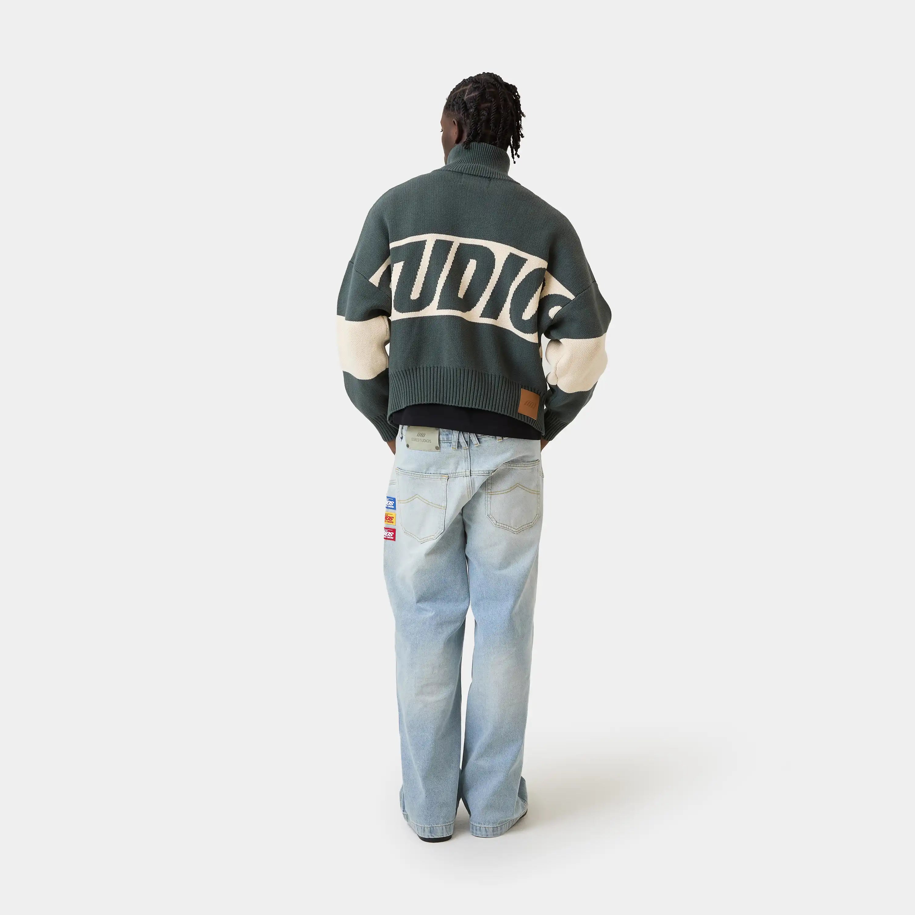 Thrill Hunt Zipper Knit Knitwear eme