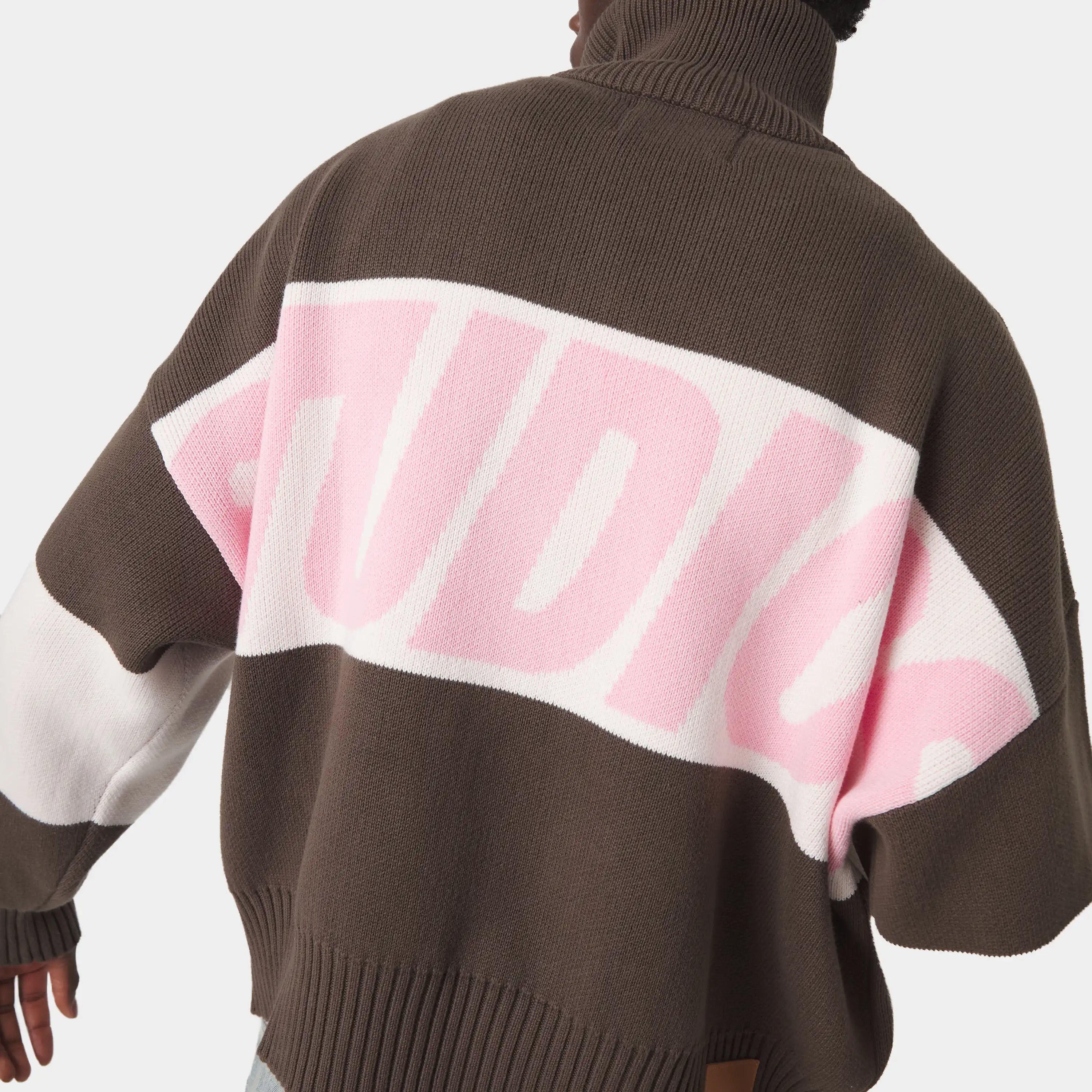 Thrill Lollipop Zipper Knit Knitwear eme