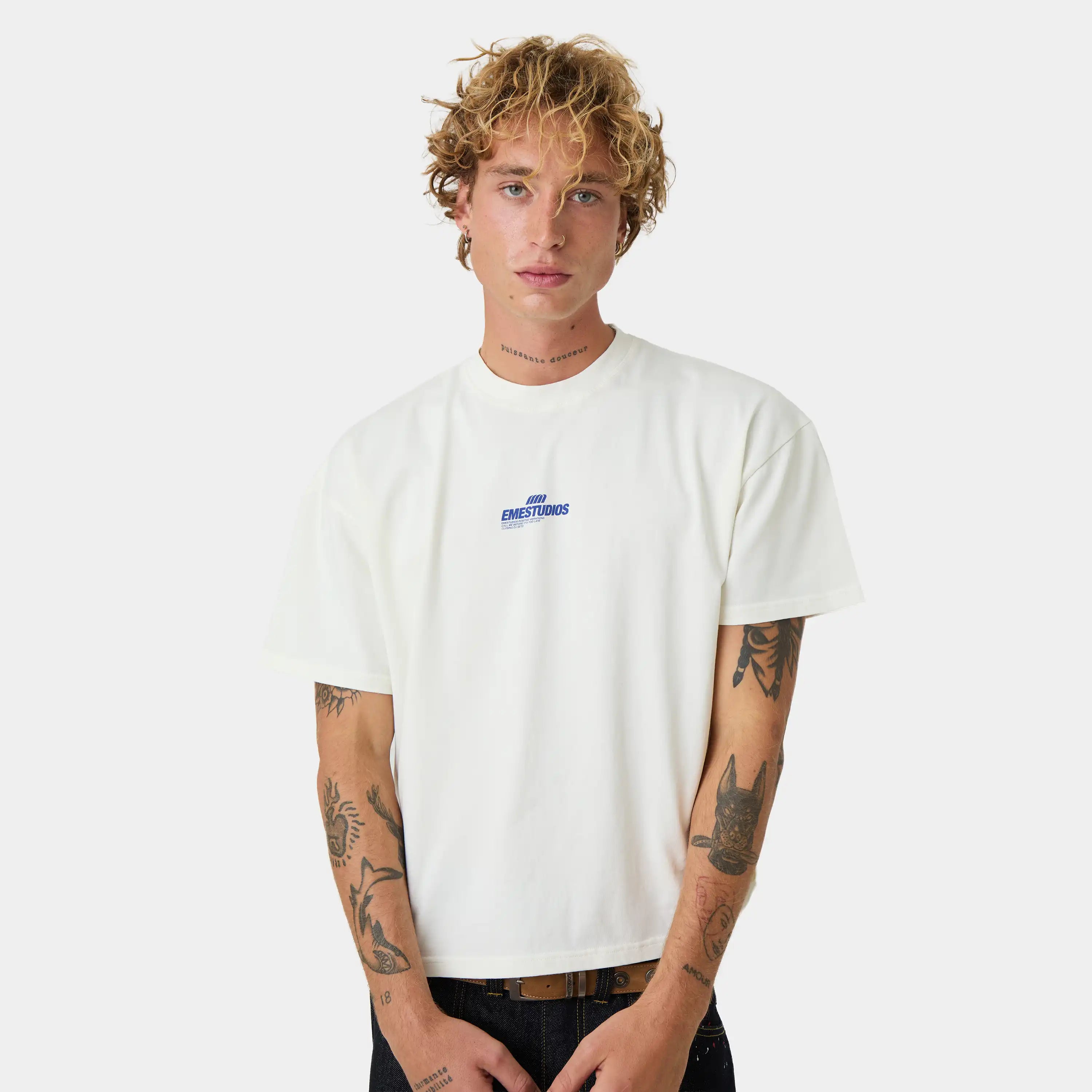 Thrill Off Sand Oversized Tee T-shirts Eme Studios
