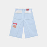 Tibiacore Blue Denim Jorts Shorts eme