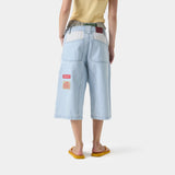 Tibiacore Blue Denim Jorts Shorts eme