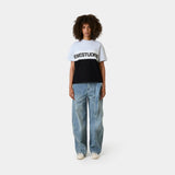 Track Paneled Shadow Oversized Tee T-shirts Eme Studios