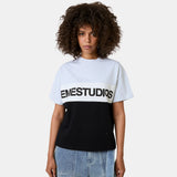 Track Paneled Shadow Oversized Tee T-shirts Eme Studios