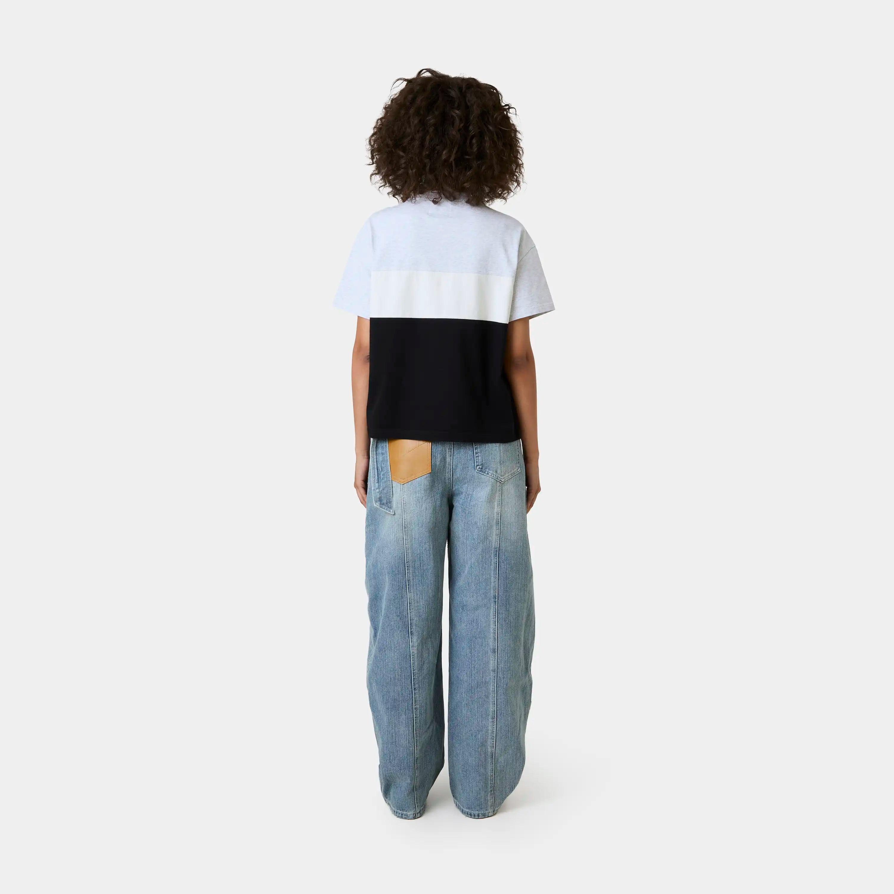 Track Paneled Shadow Oversized Tee T-shirts Eme Studios