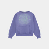 Uriel Broken Plum Oversized Crewneck Sweatshirts Eme Studios