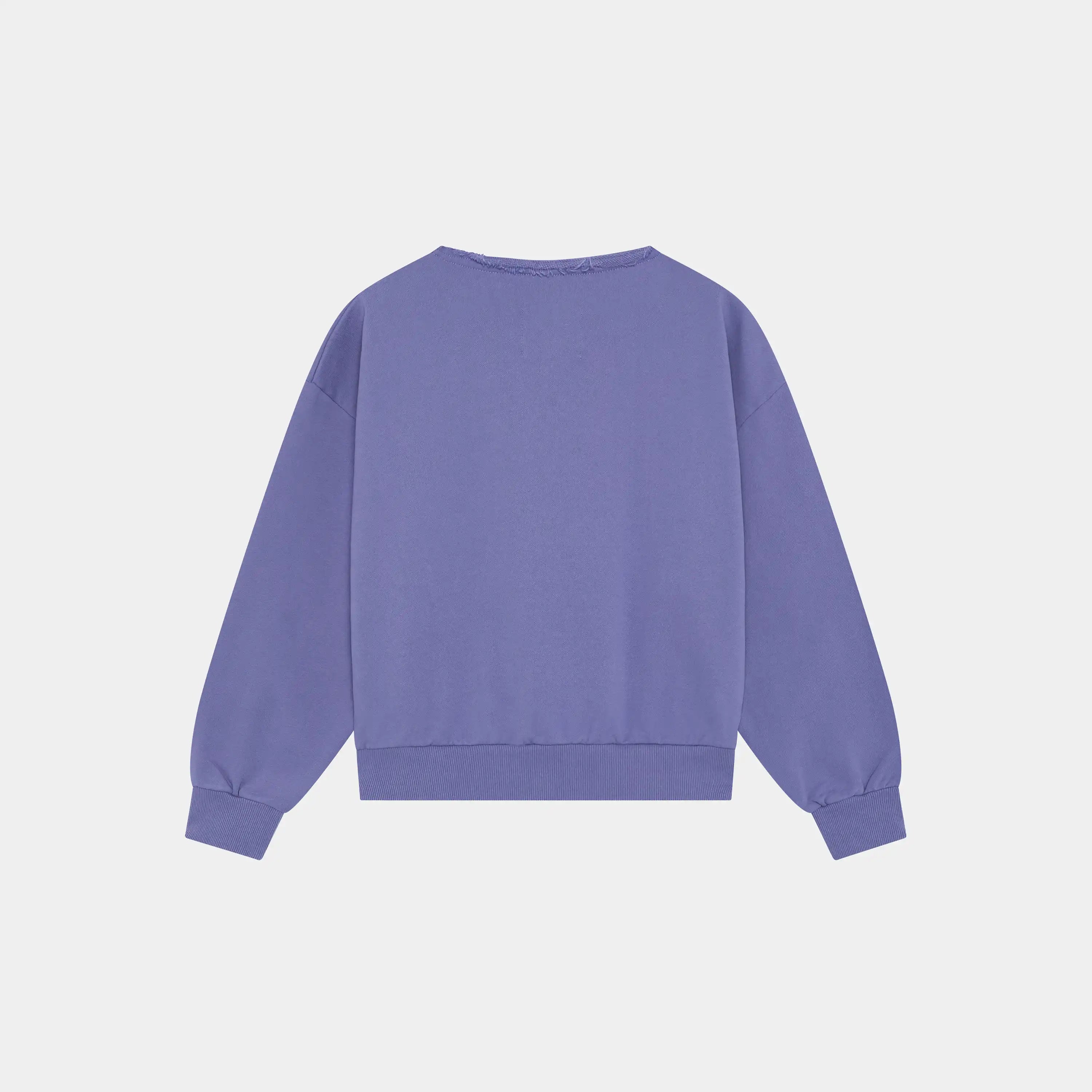 Uriel Broken Plum Oversized Crewneck Sweatshirts Eme Studios