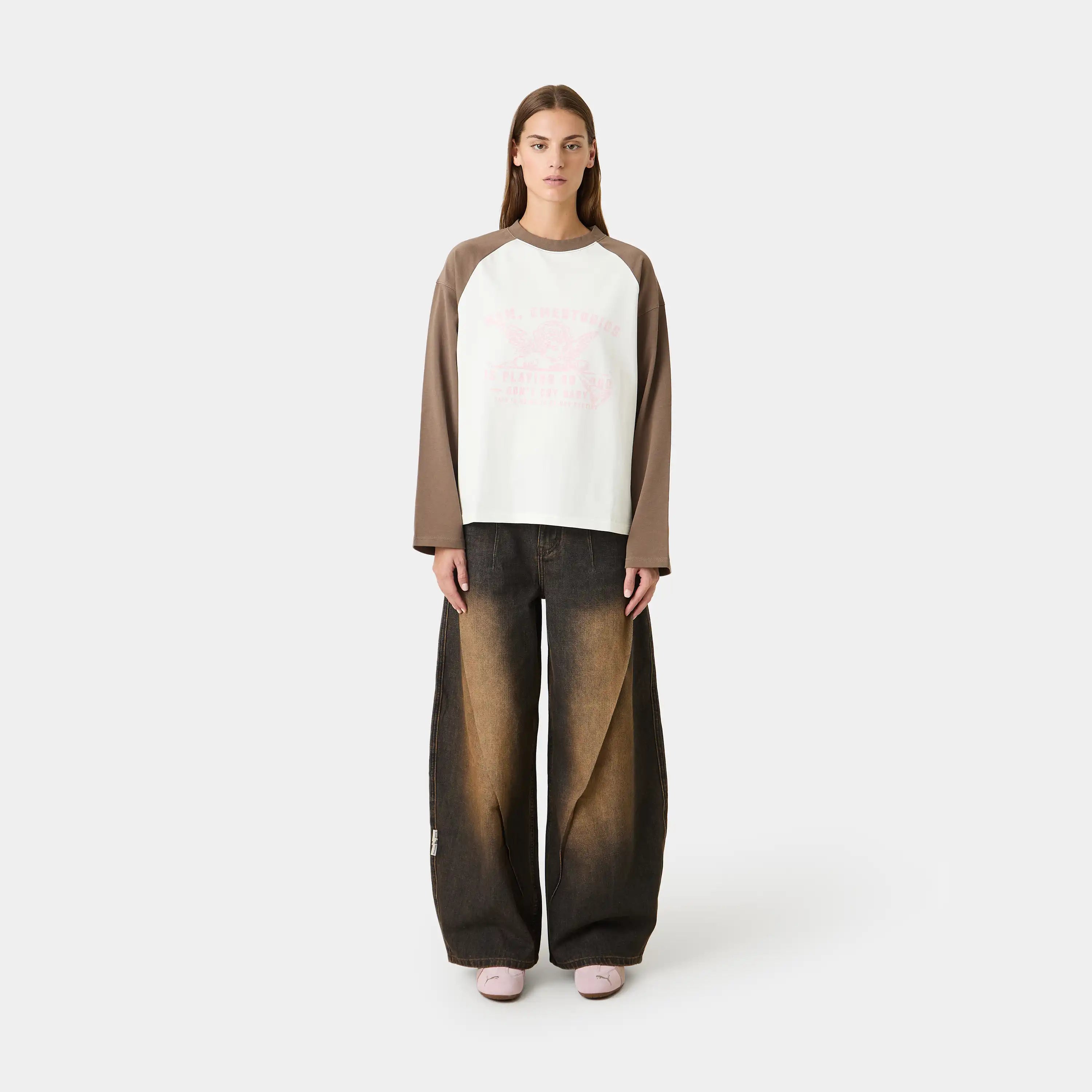 Uriel Choco Long Sleeve T-shirts Eme Studios