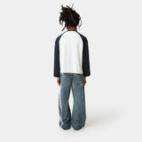 Uriel Navy Long Sleeve T-shirts Eme Studios