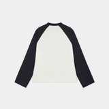 Uriel Navy Long Sleeve T-shirts Eme Studios