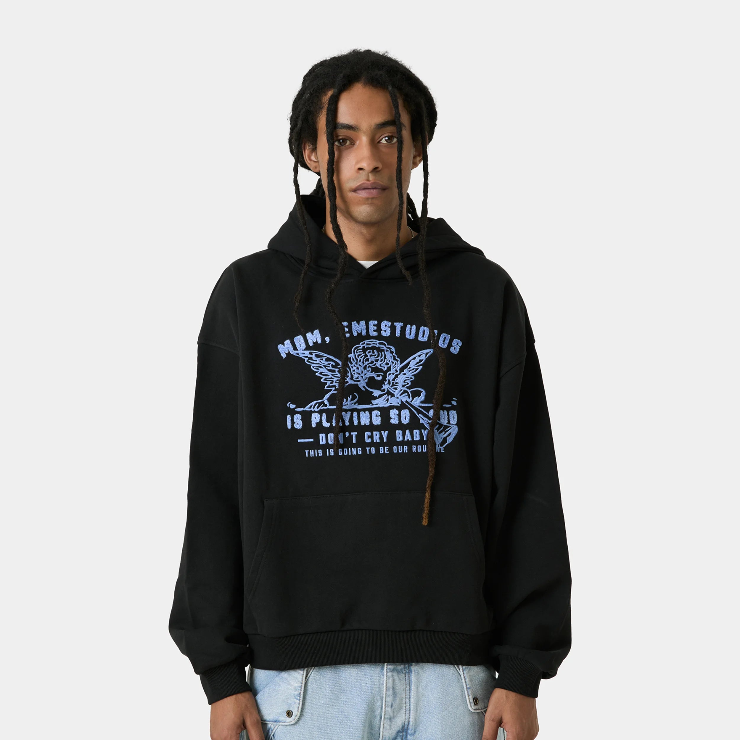 Uriel Shadow Oversized Hoodie Hoodies Eme Studios