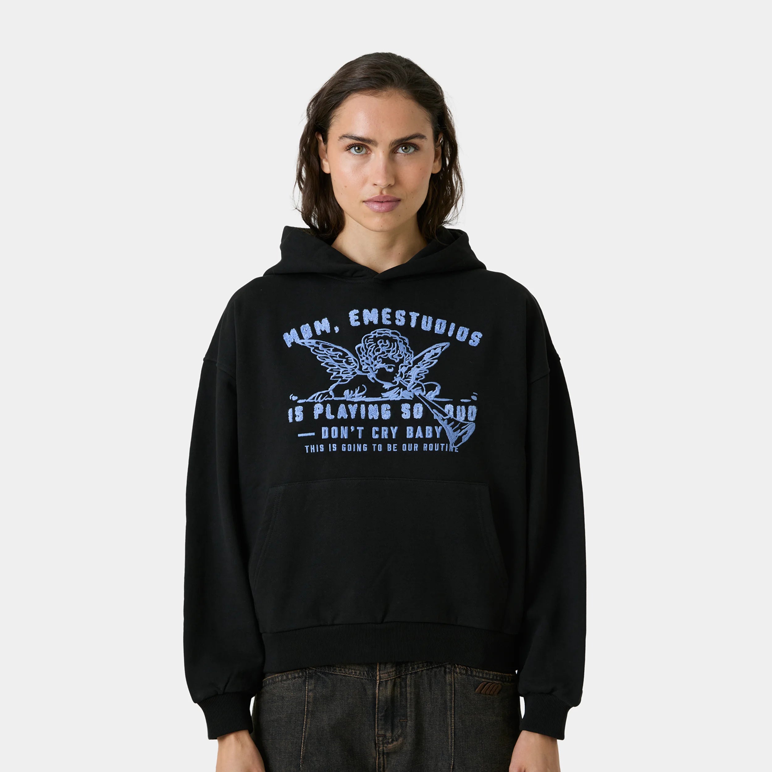 Uriel Shadow Oversized Hoodie Hoodies Eme Studios