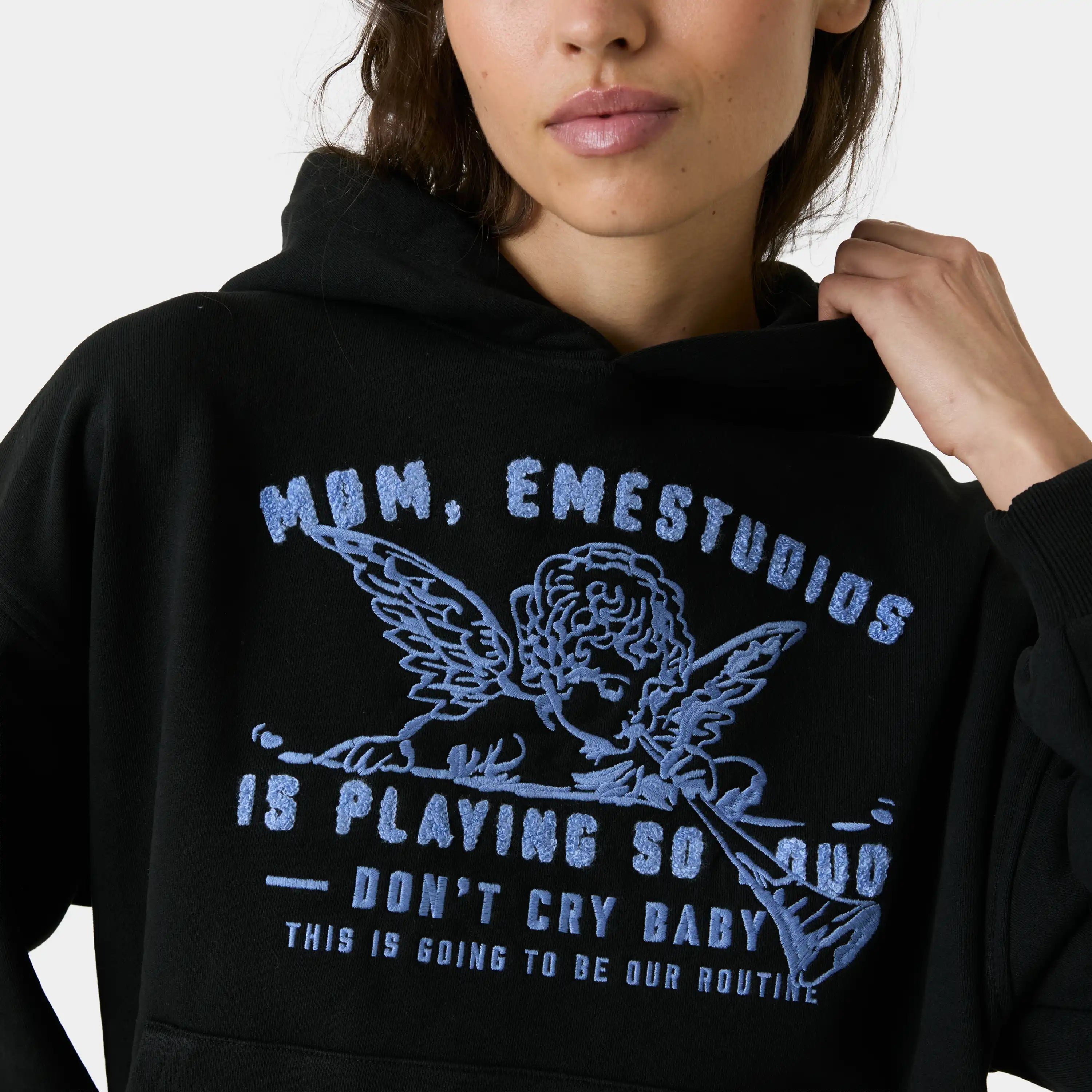 Uriel Shadow Oversized Hoodie Hoodies Eme Studios