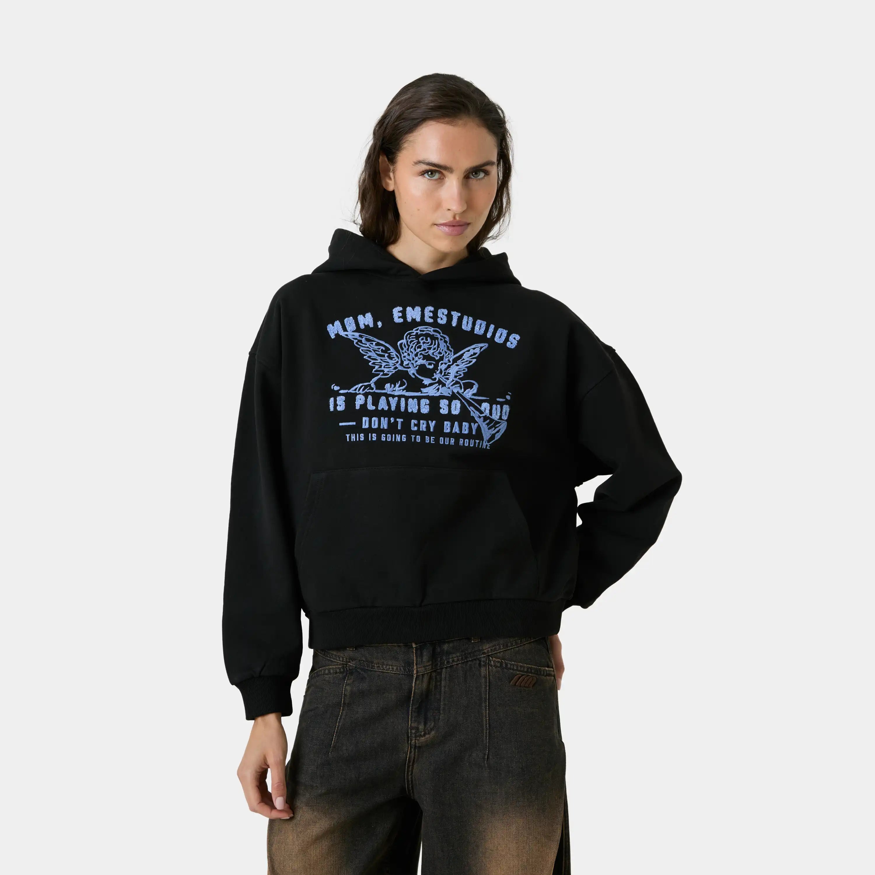 Uriel Shadow Oversized Hoodie Hoodies Eme Studios
