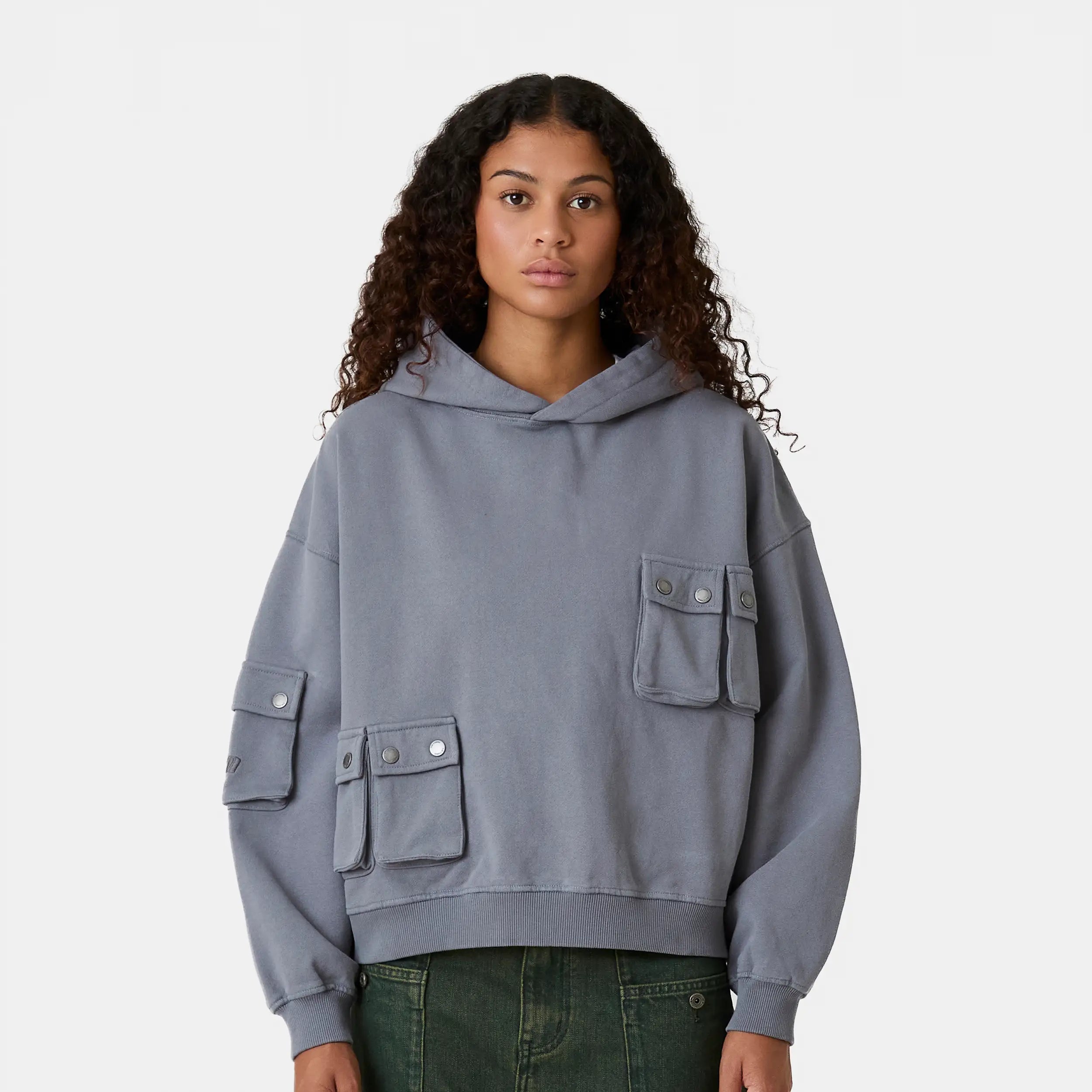 Utility Mineral Oversized Hoodie Hoodies Eme Studios