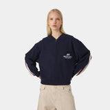 Vanguard Navy Half Zip Sweatshirts Eme Studios