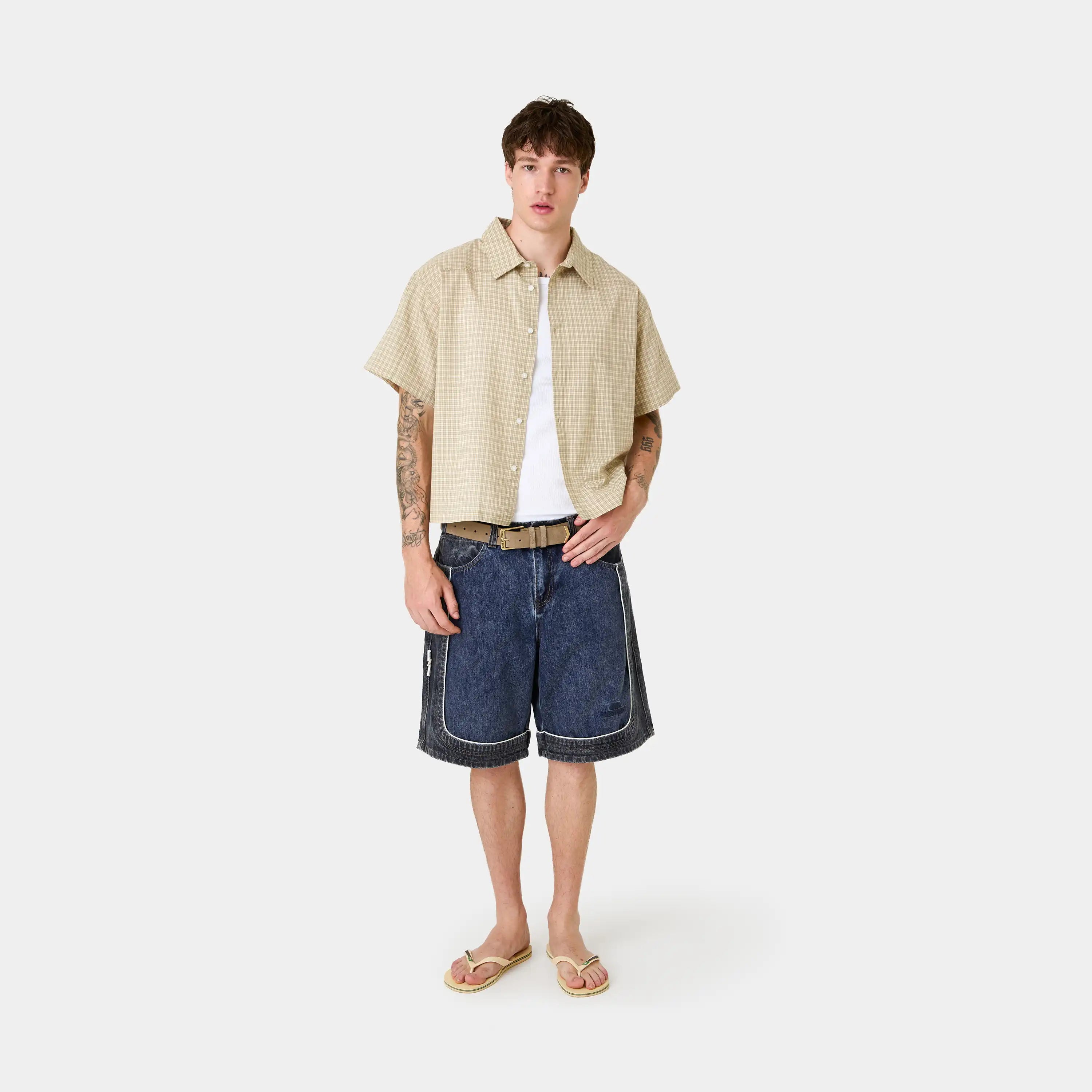 Victory Khaki Belt Accesories Eme Studios