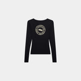 Vira Black Tee Woman T-Shirts Eme Studios