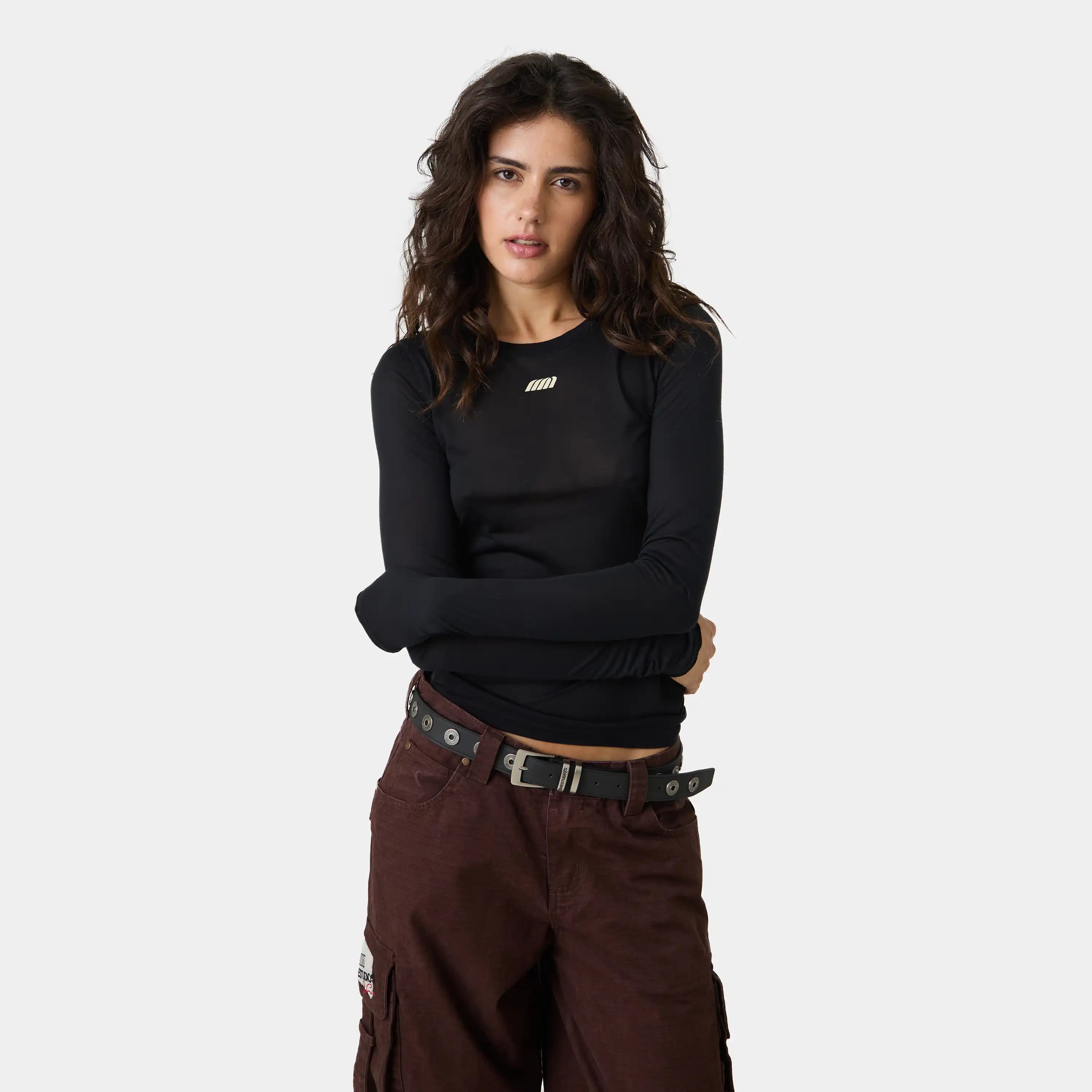 Vira Black Tee Woman T-Shirts Eme Studios