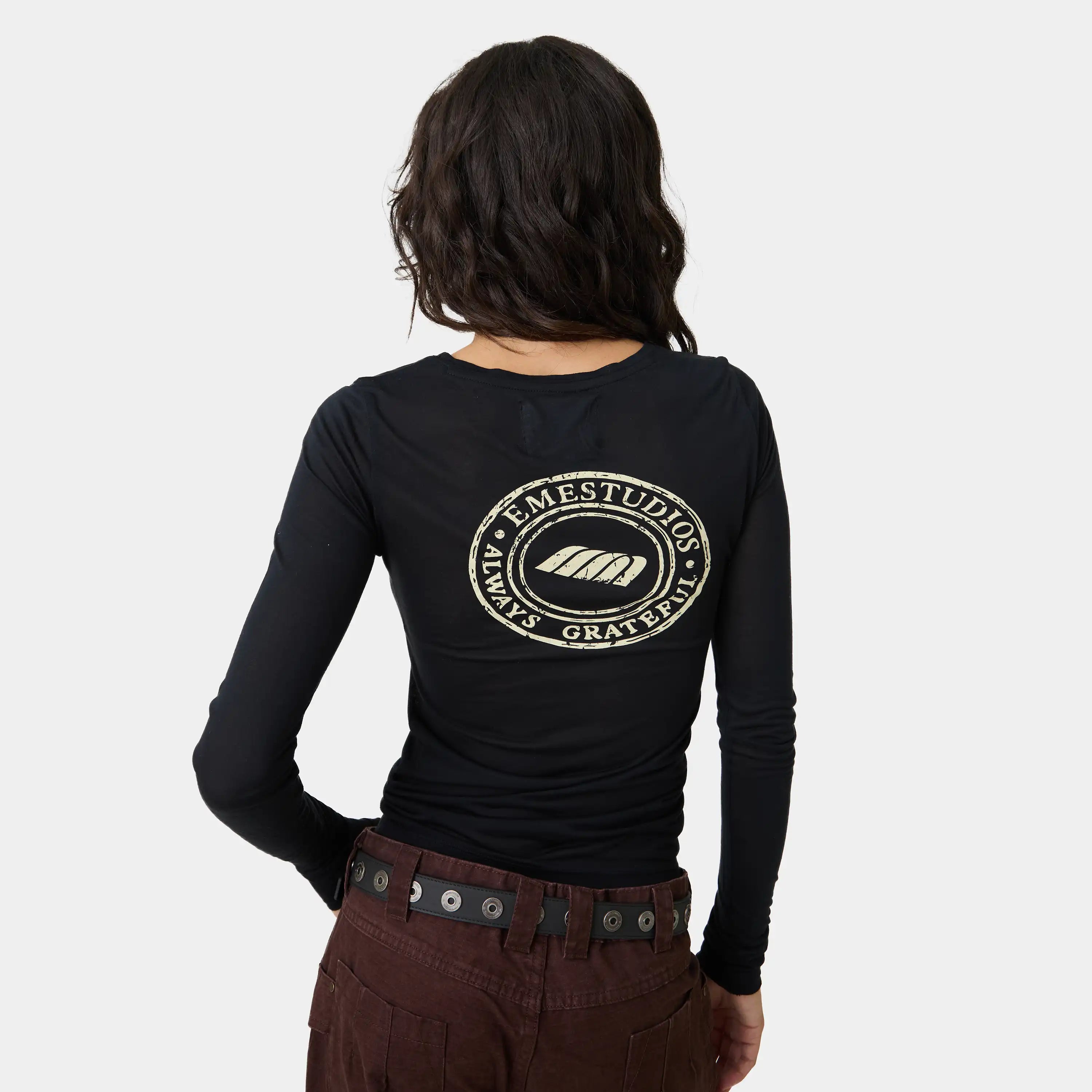 Vira Black Tee Woman T-Shirts Eme Studios