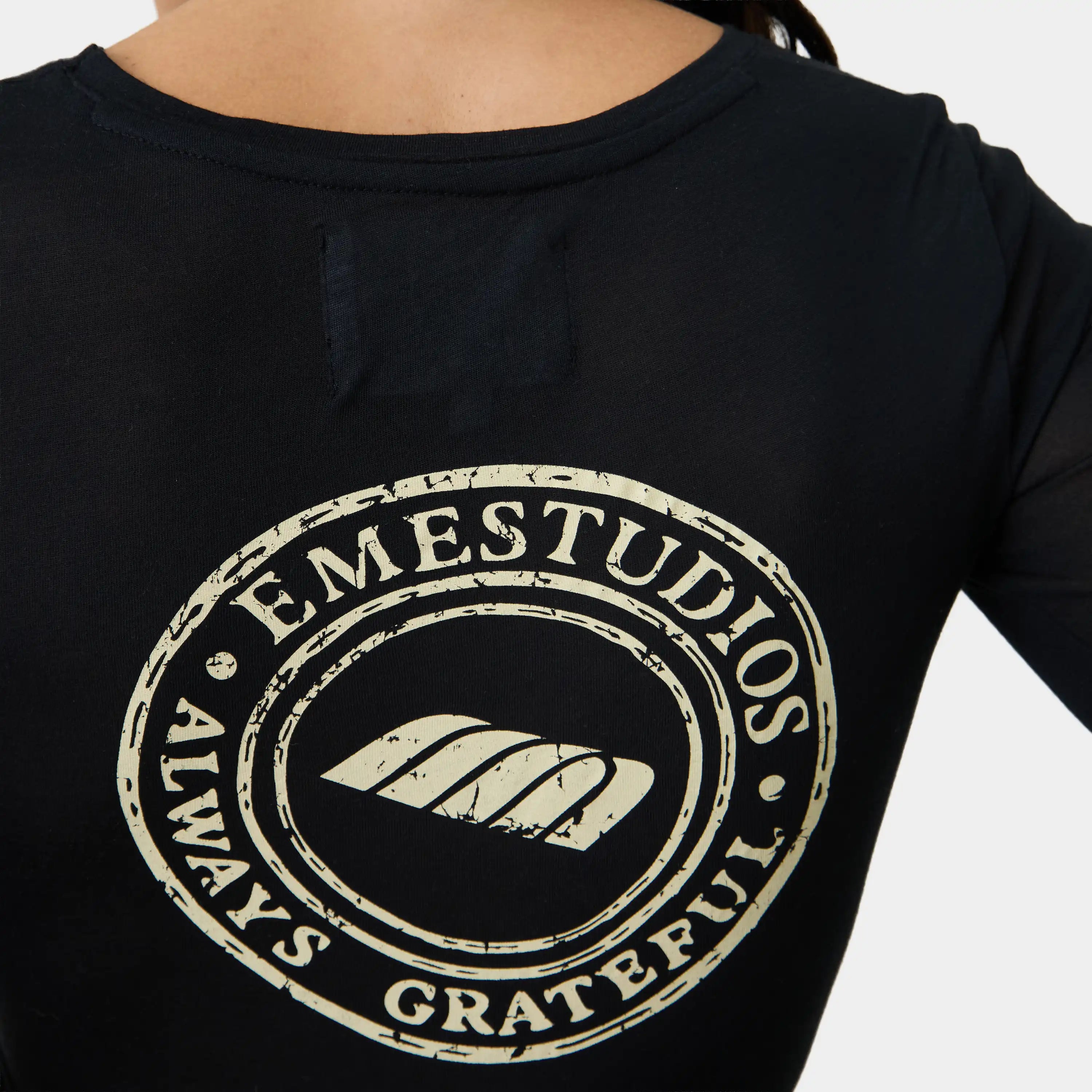 Vira Black Tee Woman T-Shirts Eme Studios