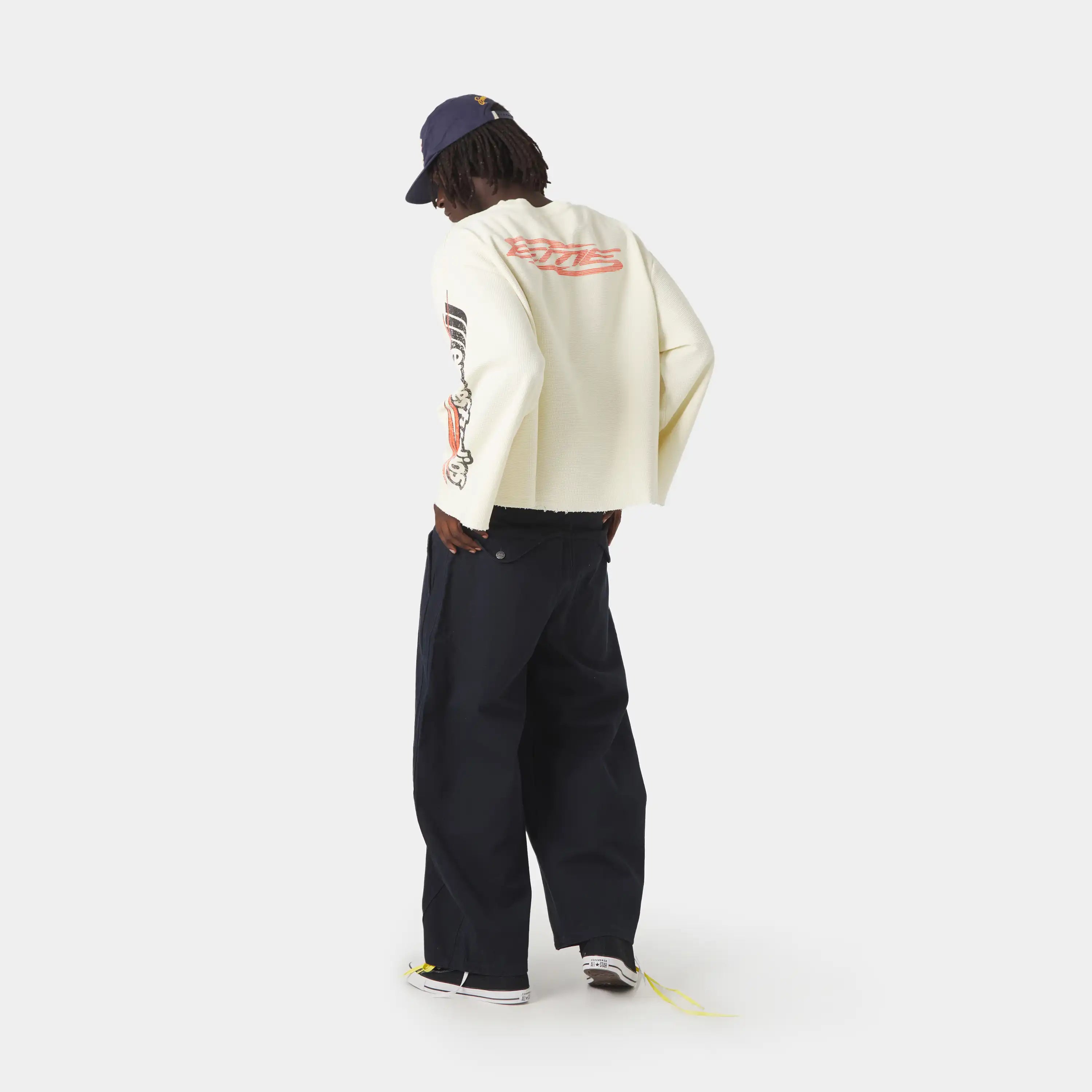 Waffle Off Sand Crewneck Sweatshirts Eme Studios