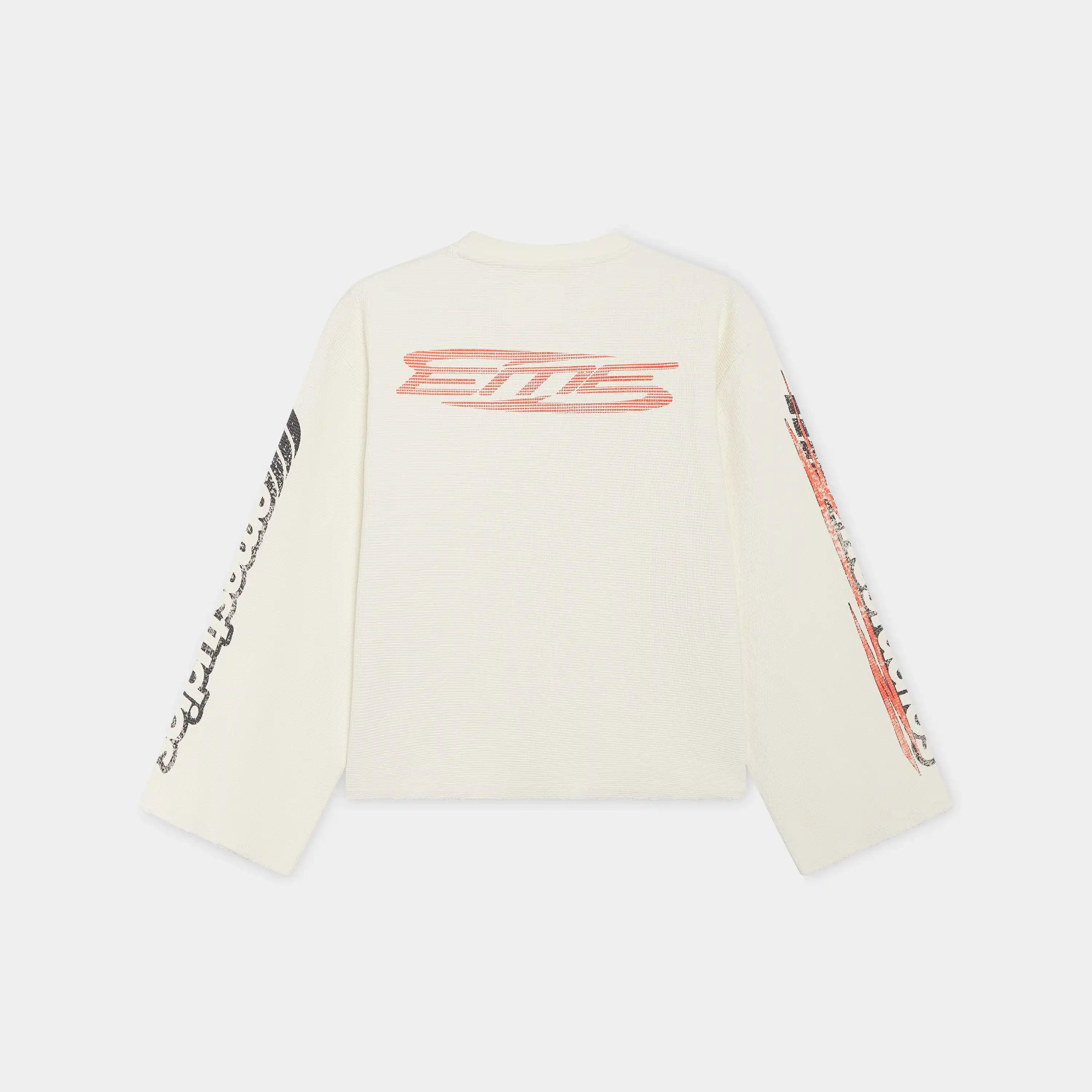Waffle Off Sand Crewneck Sweatshirts Eme Studios