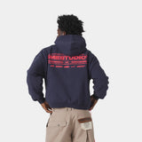 West Navy Oversized Hoodie Hoodies Eme Studios