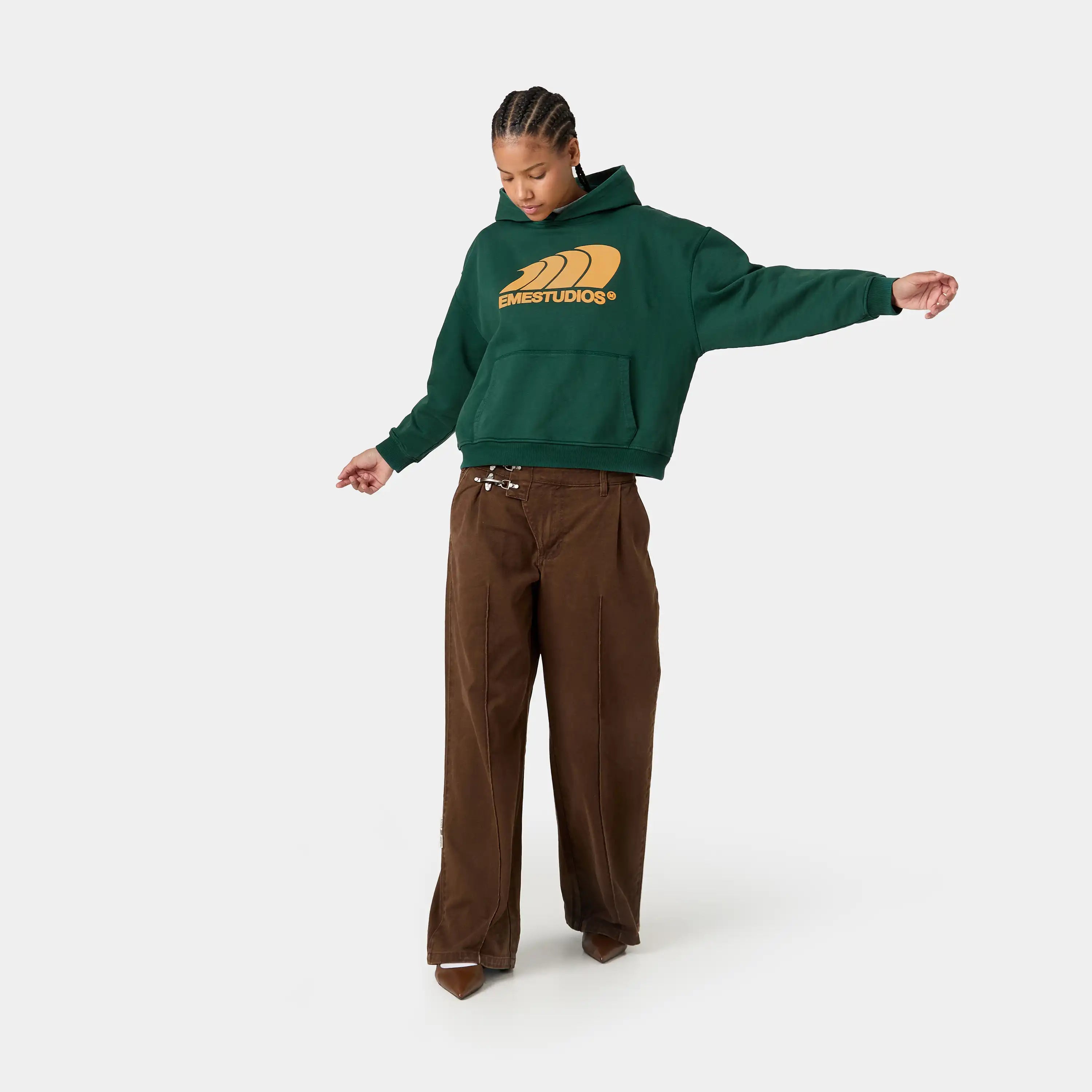 Wind Evergreen Oversized Hoodie Hoodies Eme Studios