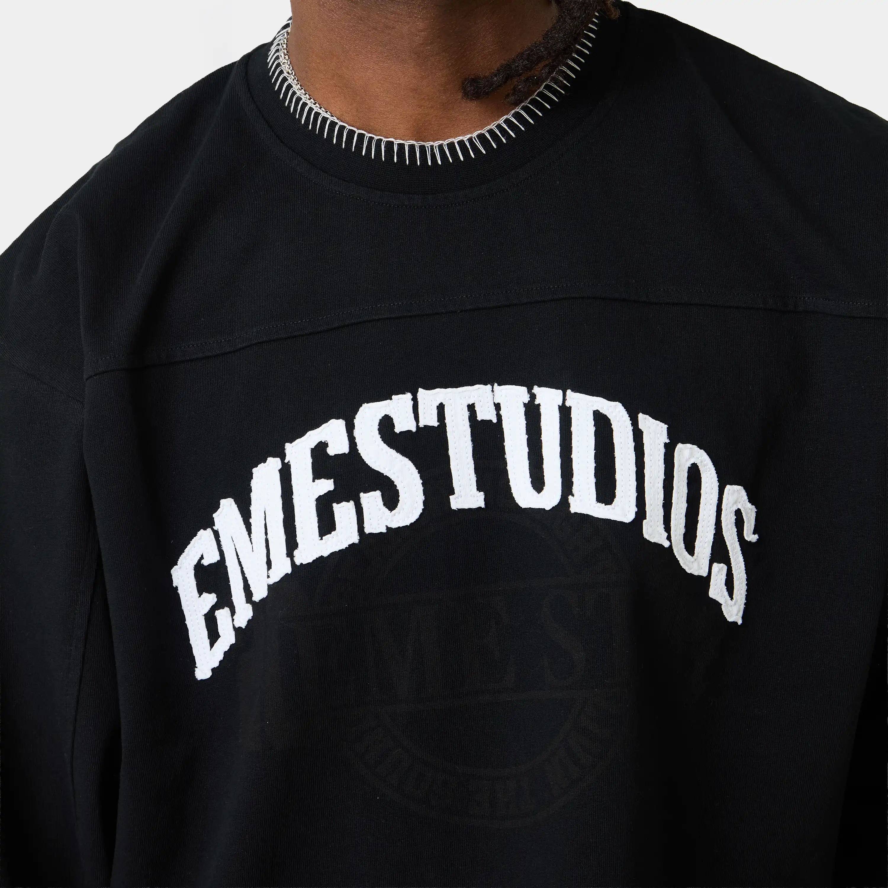 Windsor Black Long Sleeve T-shirts Eme Studios