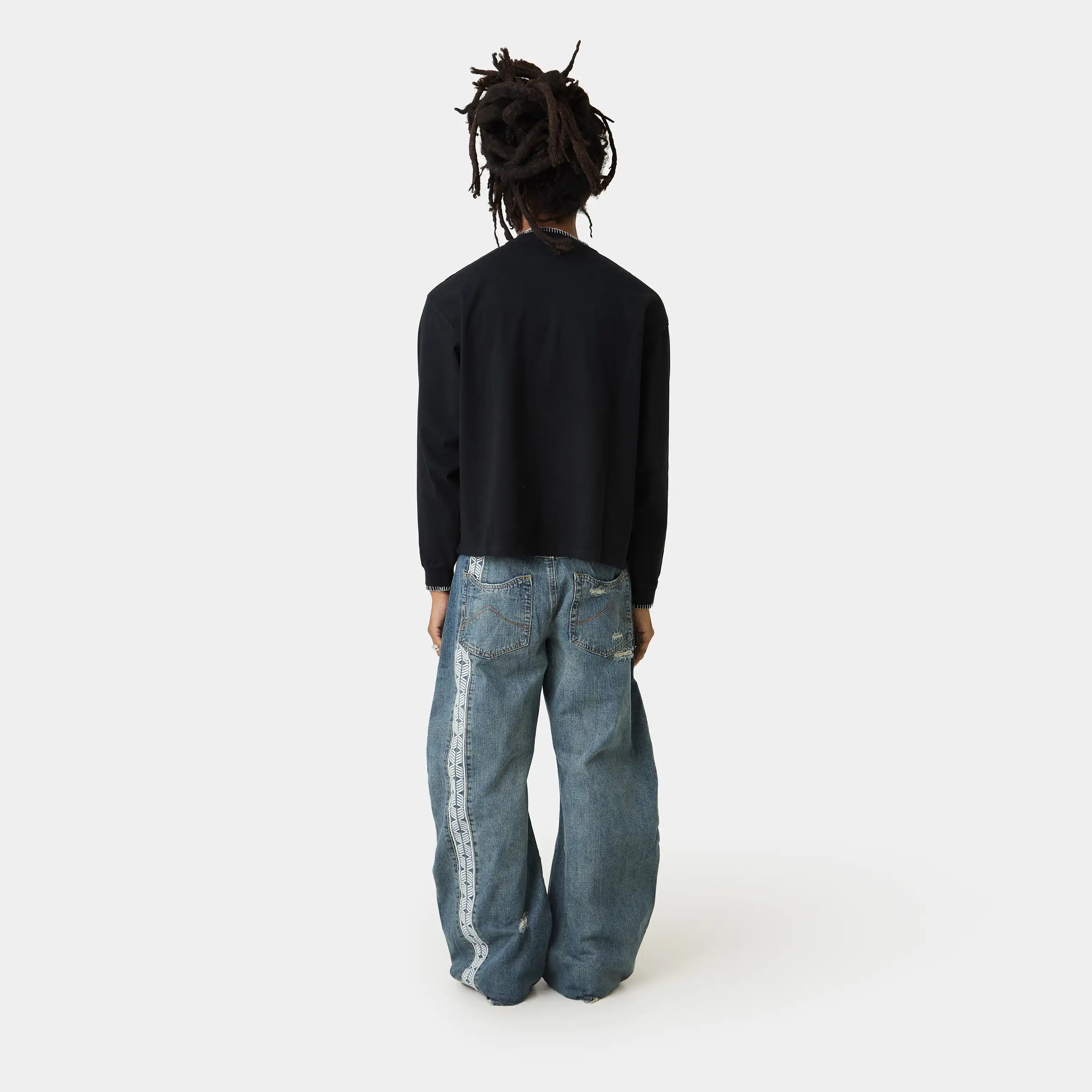 Windsor Black Long Sleeve T-shirts Eme Studios