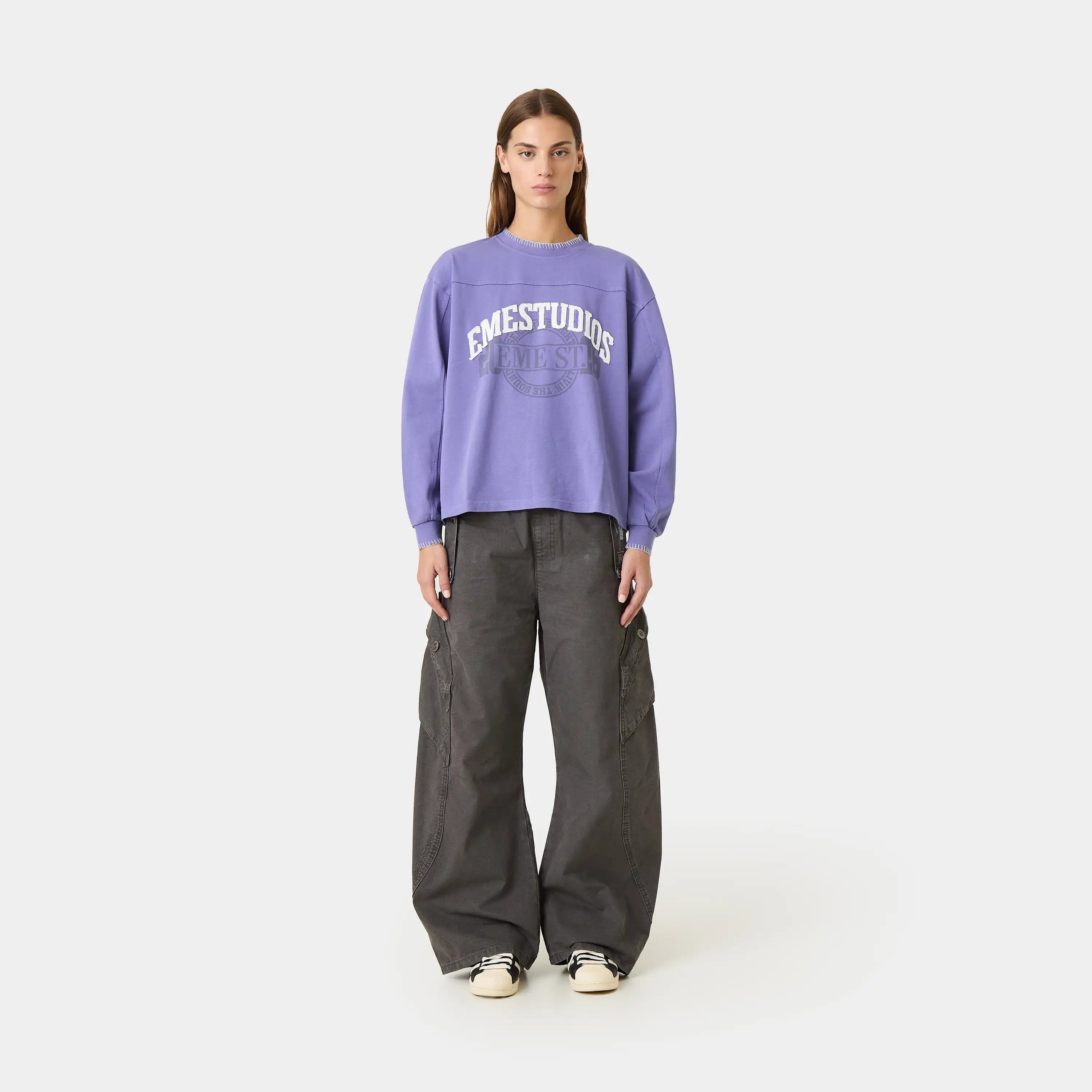 Windsor Mauve Long Sleeve T-shirts Eme Studios