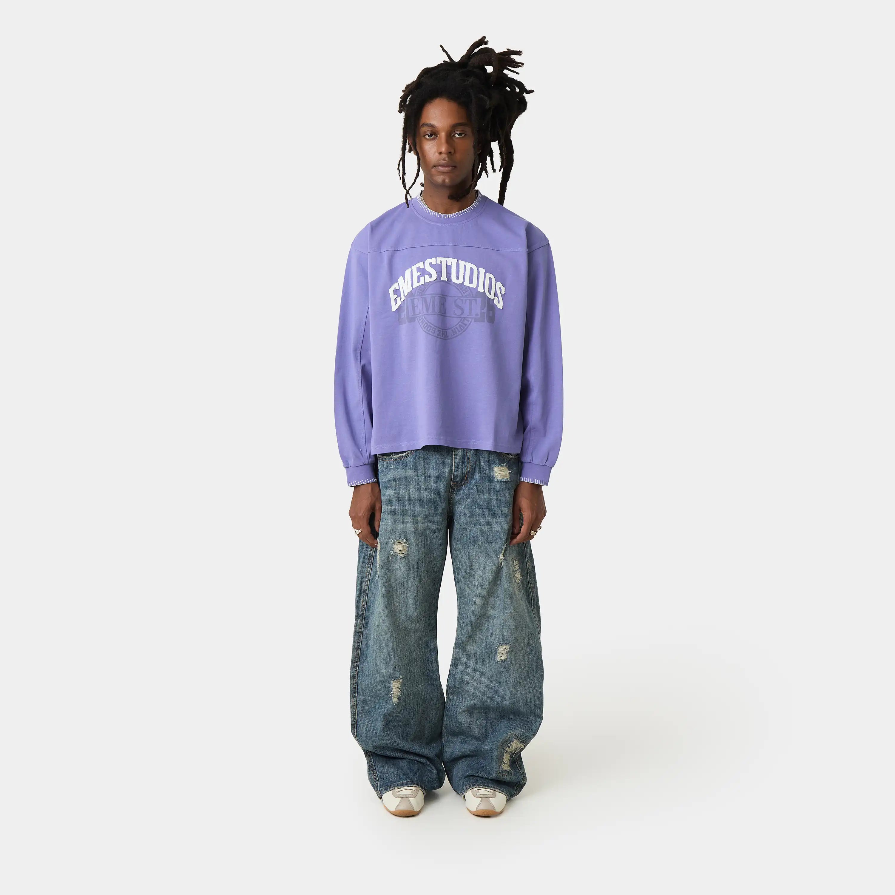 Windsor Mauve Long Sleeve T-shirts Eme Studios