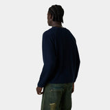 Yisuka Navy Knit Sweater Knitwear Eme Studios
