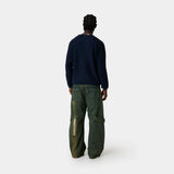 Yisuka Navy Knit Sweater Knitwear Eme Studios