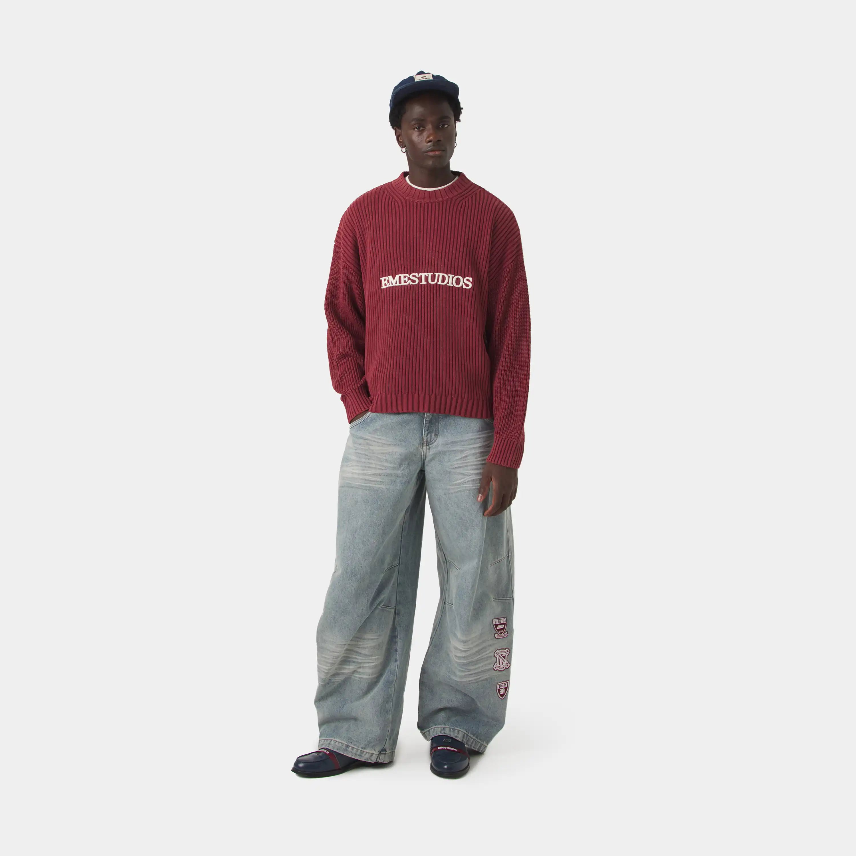 Yoss Redwood Knit Sweater Knitwear Eme Studios