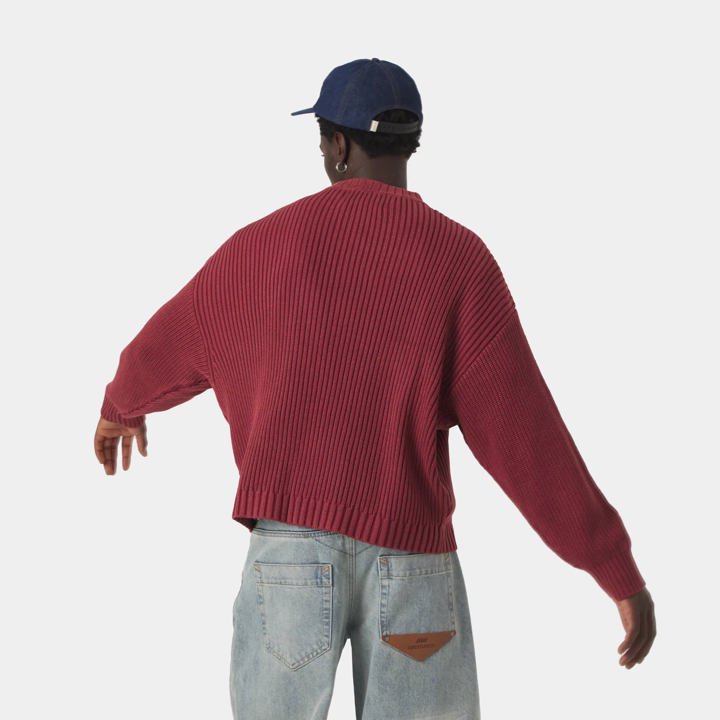 Yoss Redwood Knit Sweater Knitwear Eme Studios