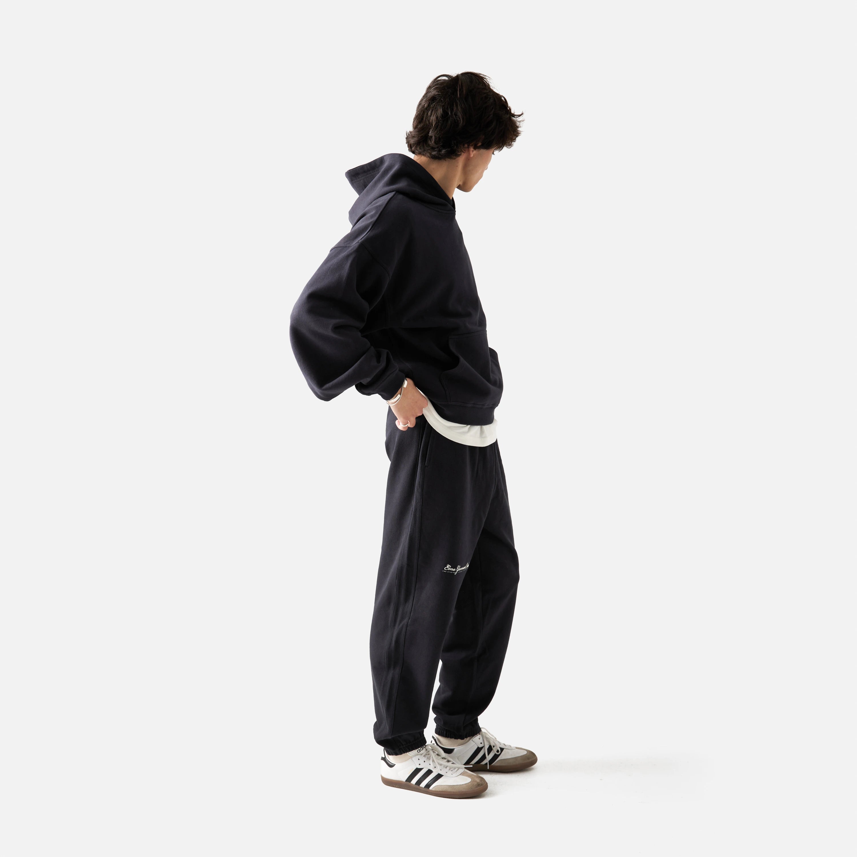 Loungewear Navy Oversized Hoodie Hoodies eme